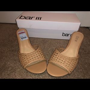 Bar III Light Brown Sandals